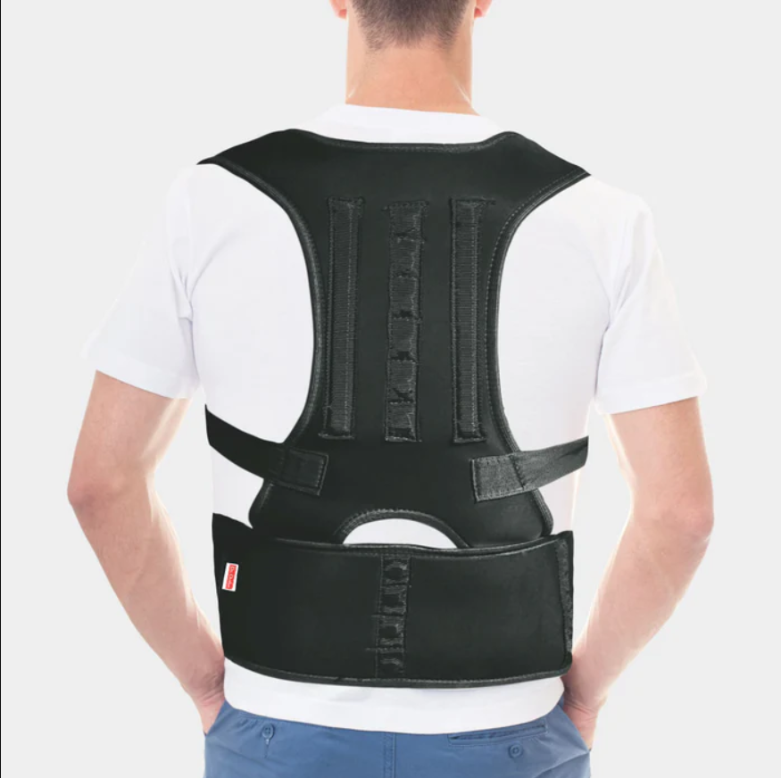 Back Posture Corrector for Men & Women | Adjustable Support Belt |