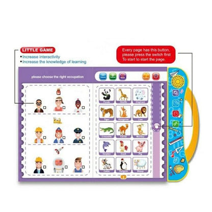 Smart Learning Sound Book | Interactive Educational Toy For Kids