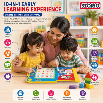 Smart Learning Sound Book | Interactive Educational Toy For Kids